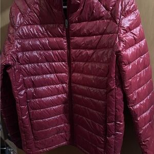 HC Hipczech burgundy, puffer jacket new size small men’s